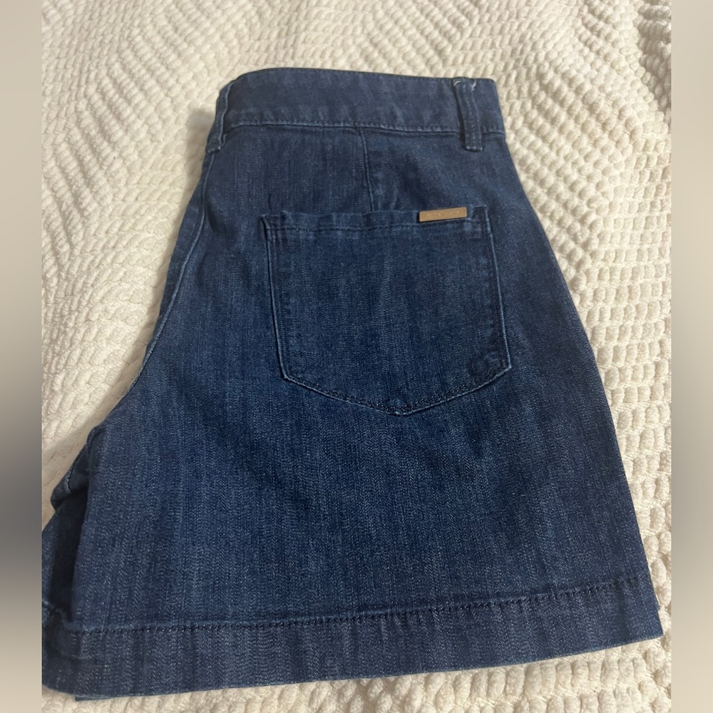 White House Black Market Dark Blue Jean Shorts